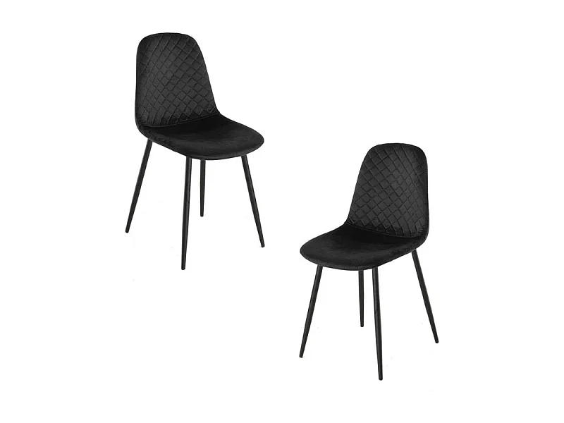 Packs Sillas Comedor - Pack 2 Sillas Boide - Negro