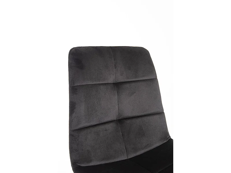 Sillas Comedor - Silla Daris Terciopelo - Negro