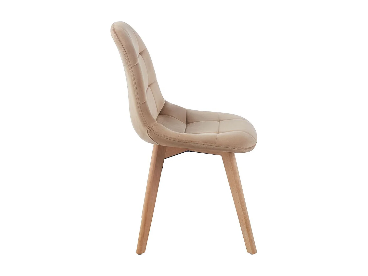Sillas Comedor - Silla Kelen Terciopelo - Champán