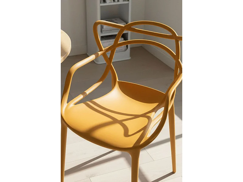 Sillas Comedor - Silla Korme - Mostaza