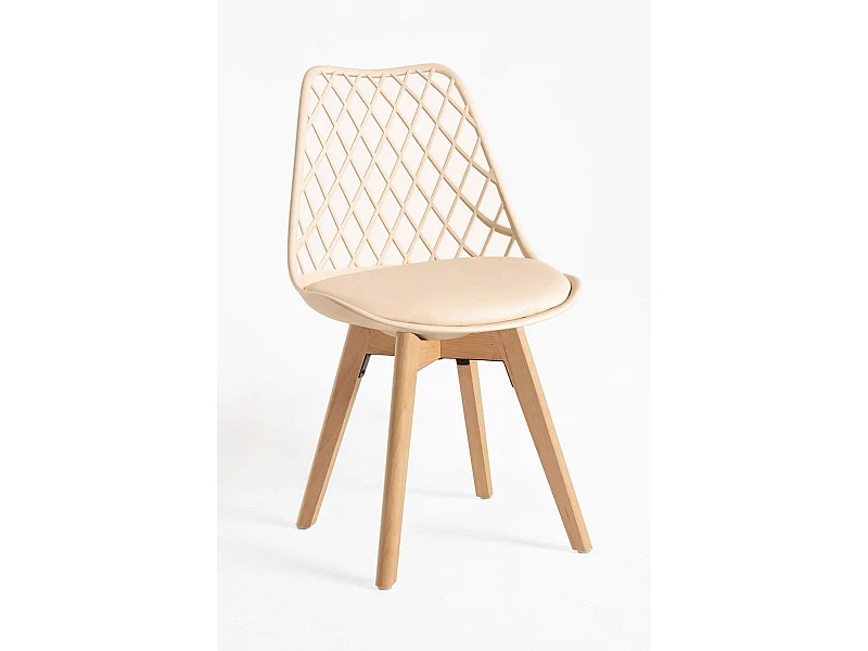 Packs Sillas Comedor - Pack 4 Sillas Mima - Crema