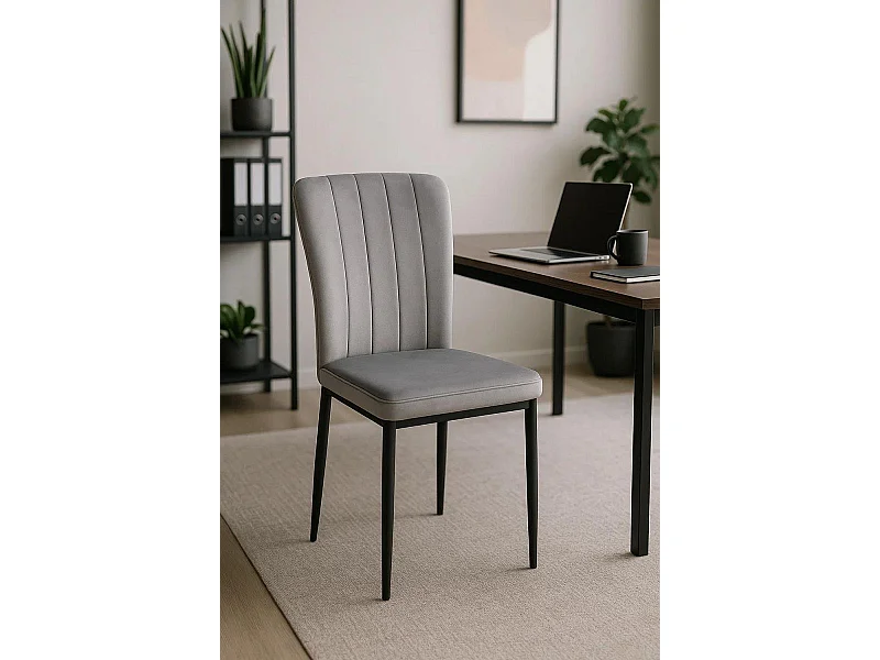 Packs Sillas Comedor - Pack 4 Sillas Bioba - Gris oscuro