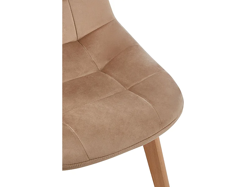 Packs Sillas Comedor - Pack 2 Sillas Kelen Terciopelo - Champán