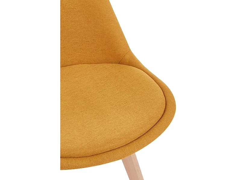 Packs Sillas Comedor - Pack 2 Sillas Synk Tela - Mostaza