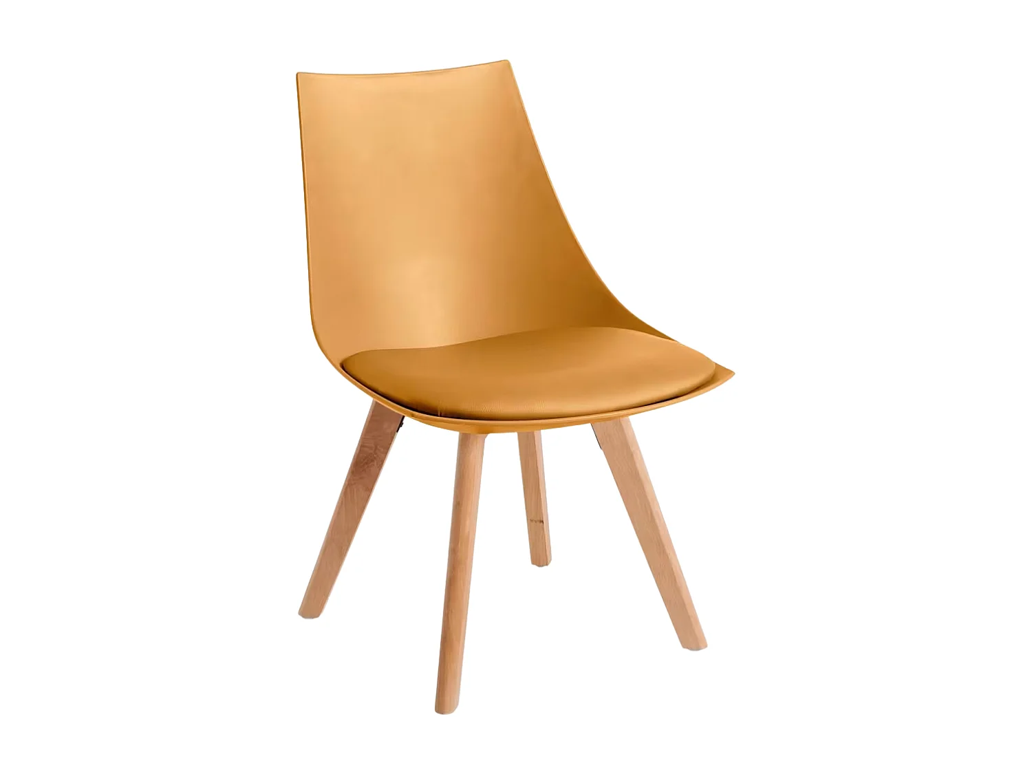 Sillas Comedor - Silla Blok - Mostaza