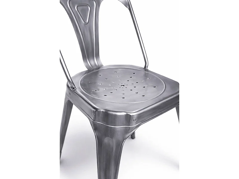 Packs Sillas Comedor - Pack 4 Sillas Ulix - Gris metalizado