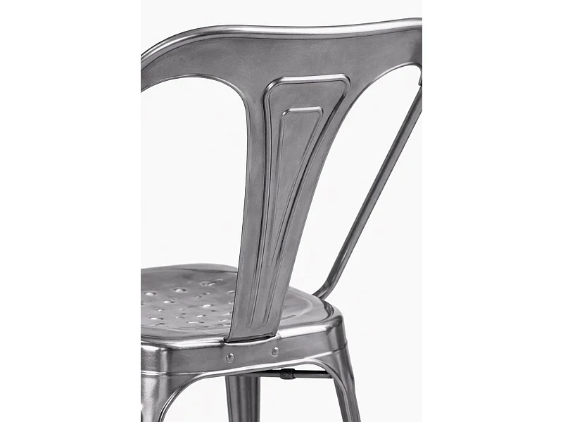 Packs Sillas Comedor - Pack 4 Sillas Ulix - Gris metalizado