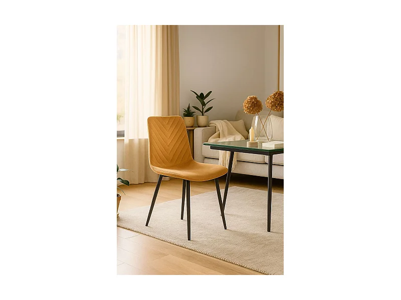 Sillas Comedor - Silla Guri - Mostaza