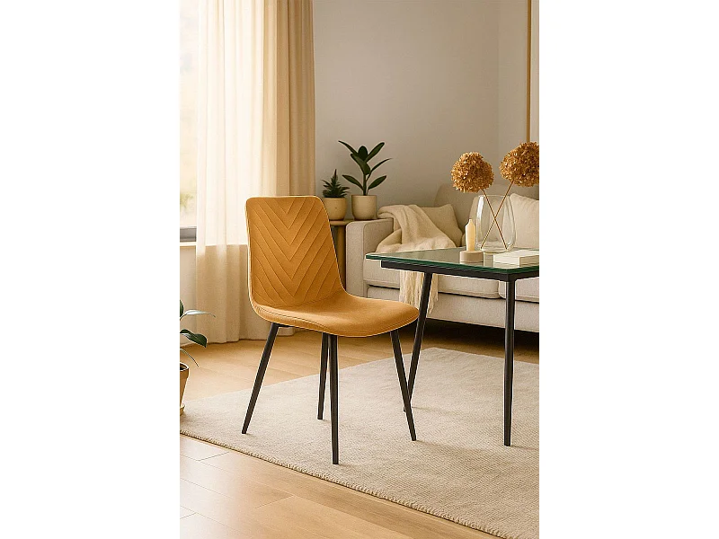 Sillas Comedor - Silla Guri - Mostaza