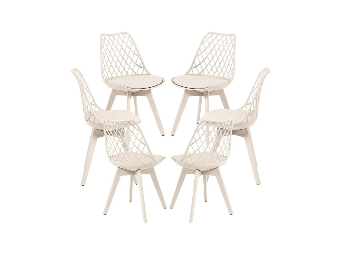 Packs Sillas Comedor - Pack 6 Sillas Mima Suprym - Beige