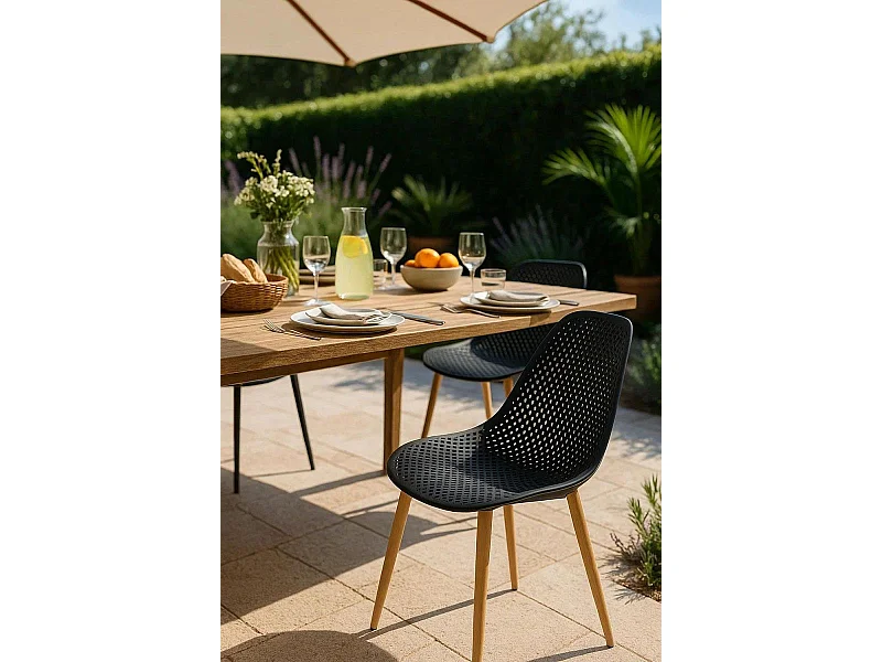 Sillas Comedor - Silla Dabel - Negro