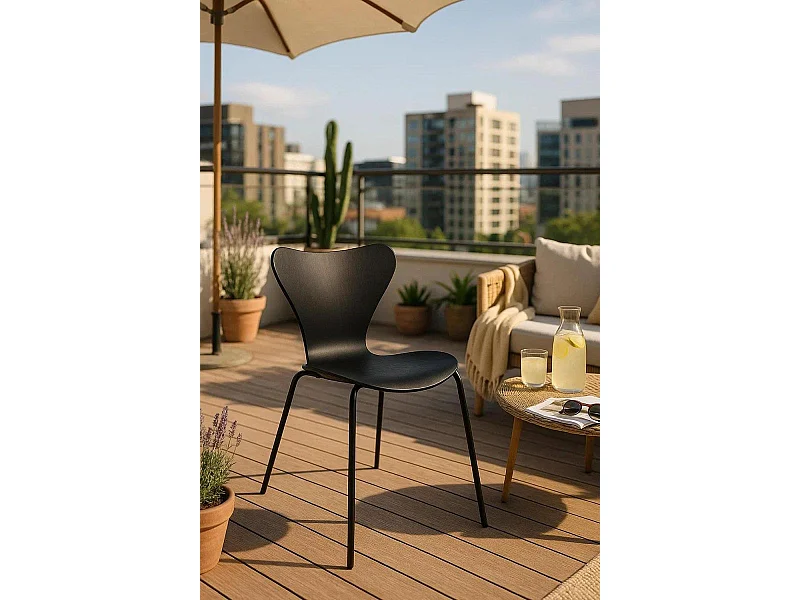 Sillas Comedor - Silla Ceolin - Negro