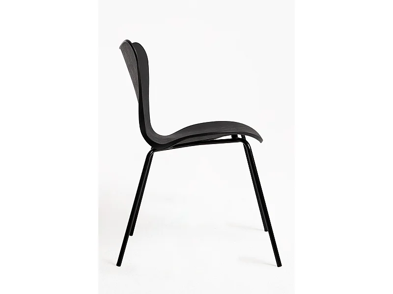 Sillas Comedor - Silla Ceolin - Negro