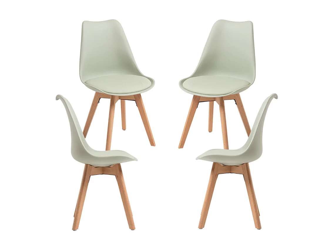 Packs Sillas Comedor - Pack 4 Sillas Synk Basic - Menta