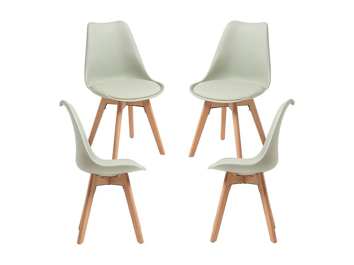 Packs Sillas Comedor - Pack 4 Sillas Synk Basic - Menta
