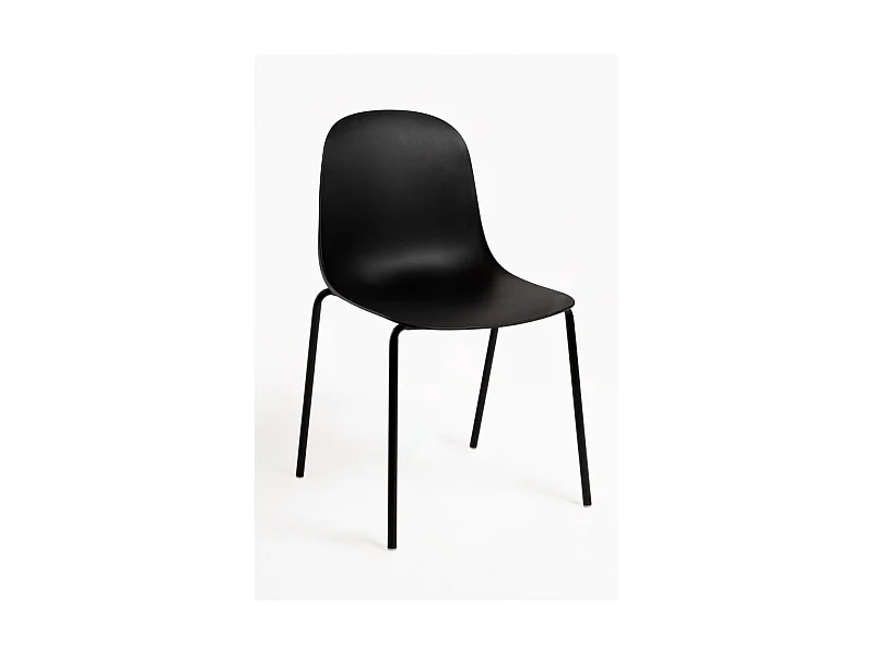 Sillas Comedor - Silla Luson - Negro