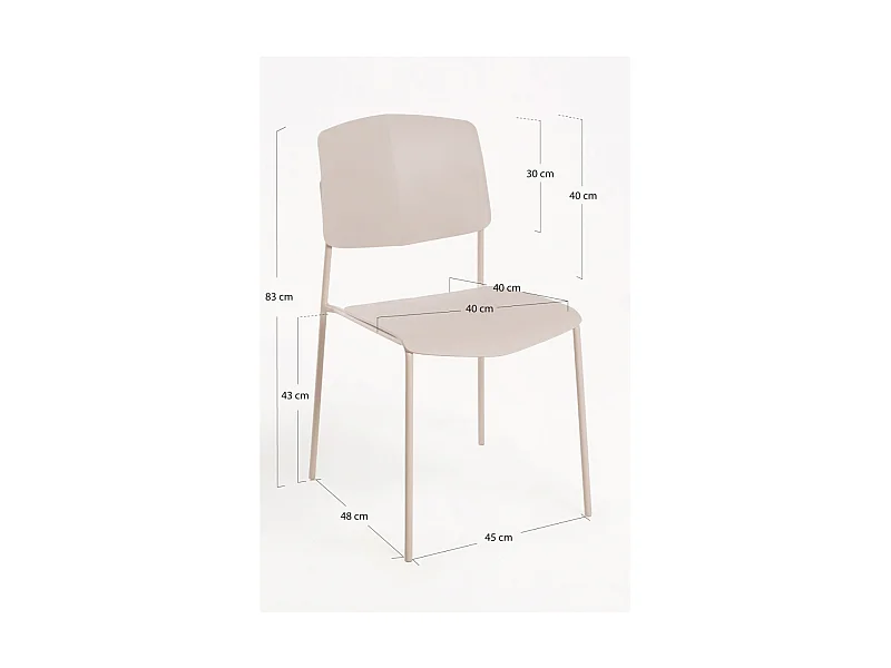 Packs Sillas Comedor - Pack 4 Sillas Chiel - Beige
