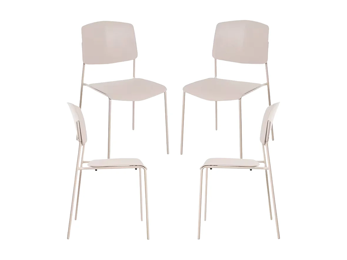 Packs Sillas Comedor - Pack 4 Sillas Chiel - Beige