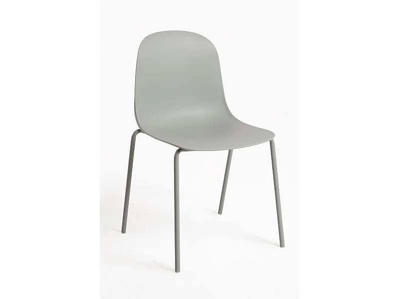 Sillas Comedor - Silla Luson - Gris