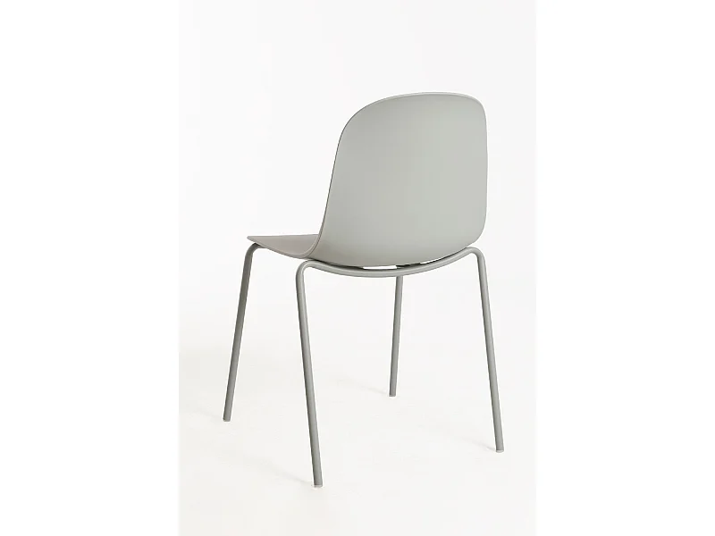 Sillas Comedor - Silla Luson - Gris