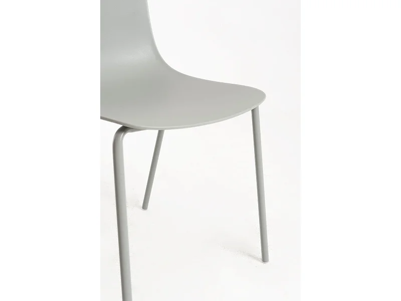 Sillas Comedor - Silla Luson - Gris