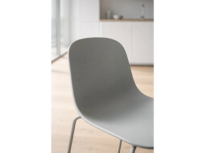 Sillas Comedor - Silla Luson - Gris