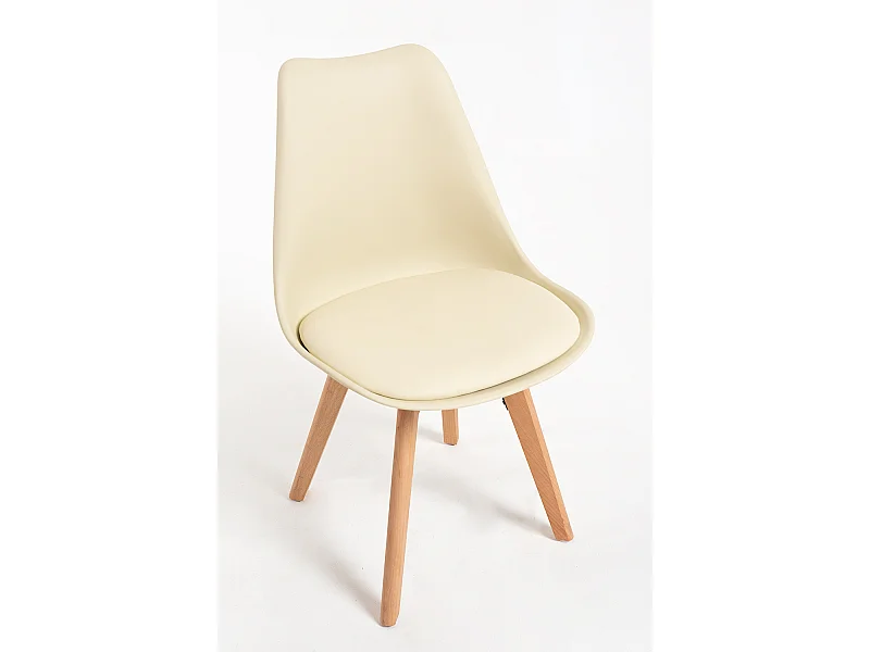 Packs Sillas Comedor - Pack 4 Sillas Synk Basic - Mousse Limón