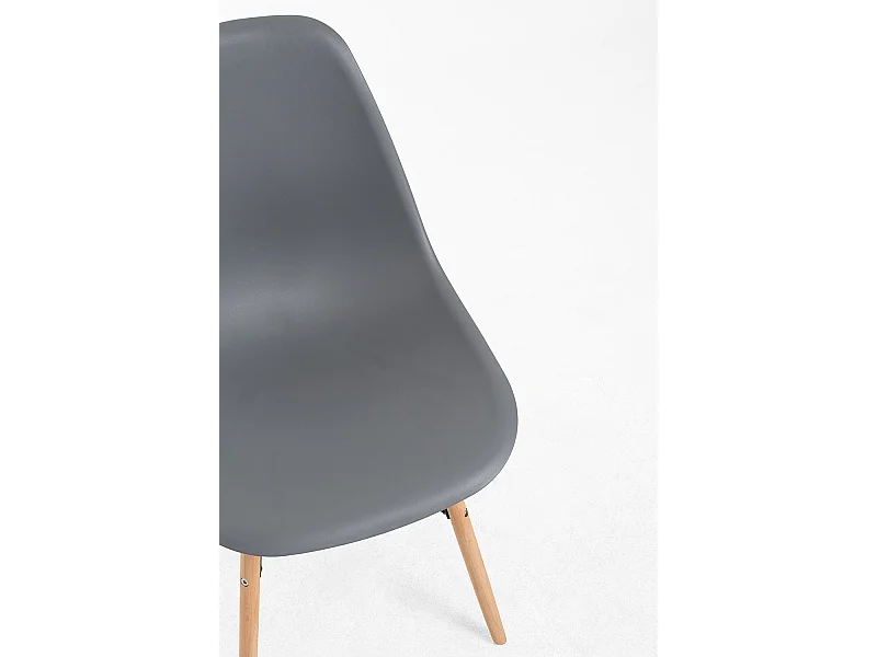 Sillas Comedor - Silla Besy - Gris oscuro