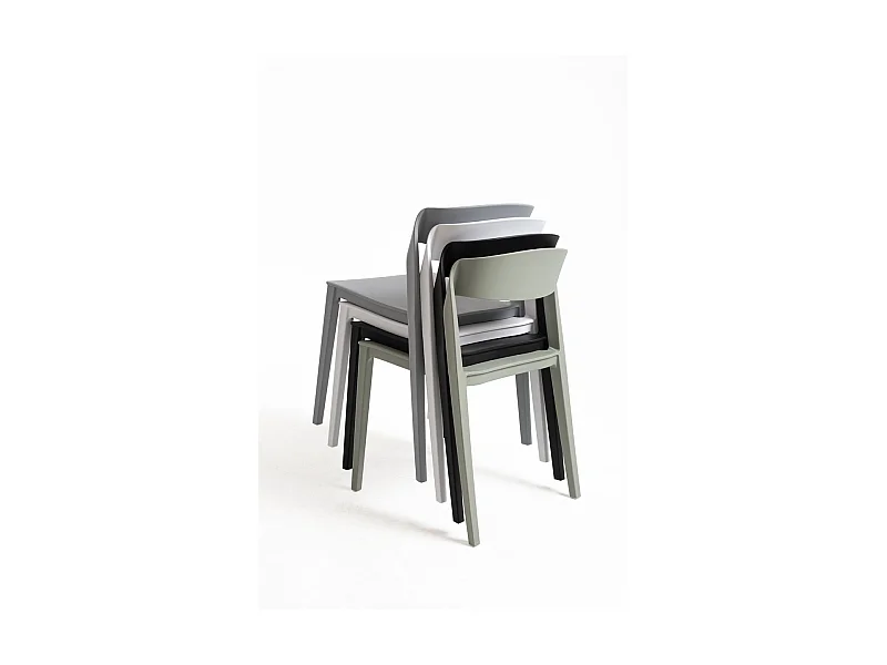 Sillas Comedor - Silla Shine - Negro