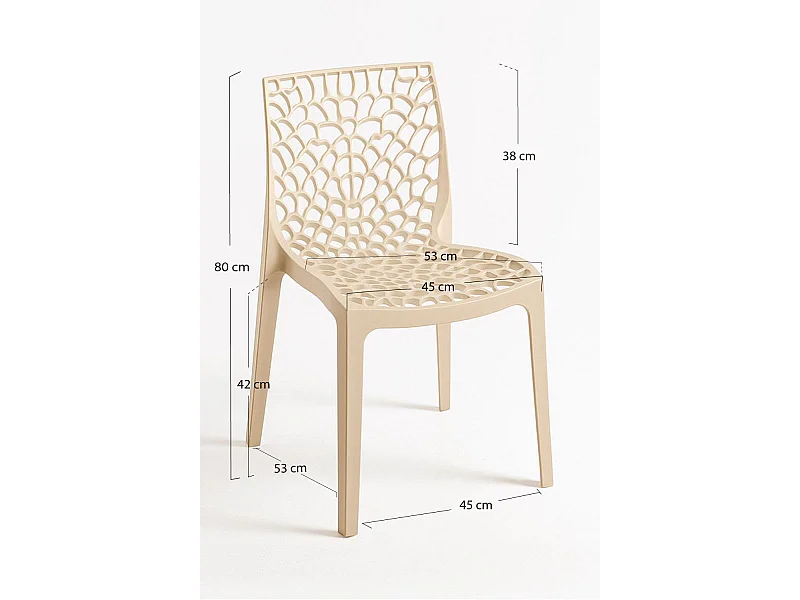 Packs Sillas Comedor - Pack 2 Sillas Root - Beige