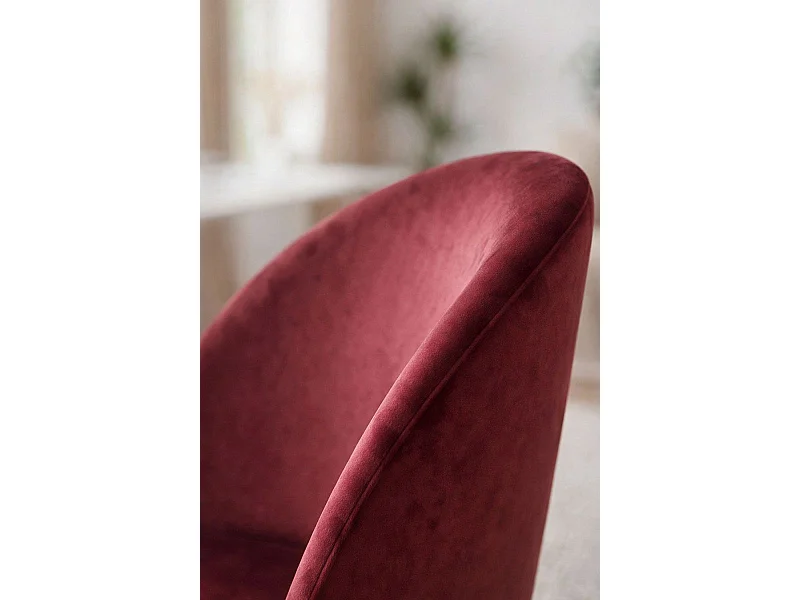 Sillas Comedor - Silla Vint Terciopelo - Fucsia
