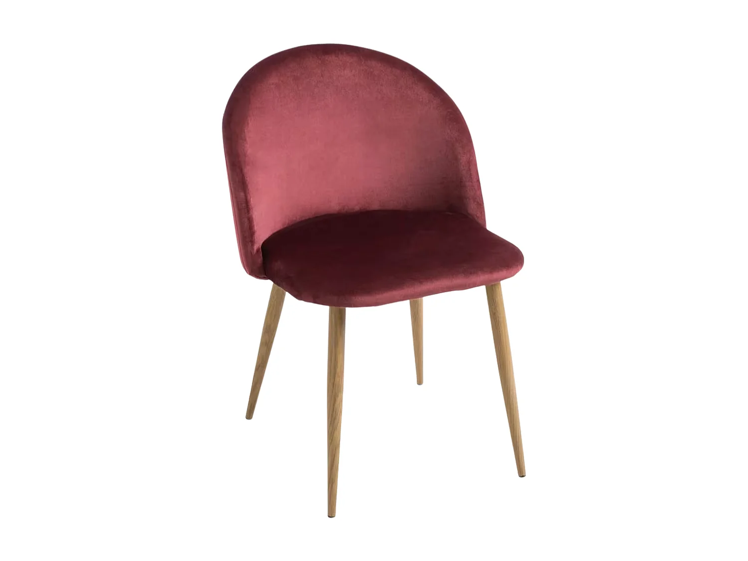 Sillas Comedor - Silla Vint Terciopelo - Fucsia