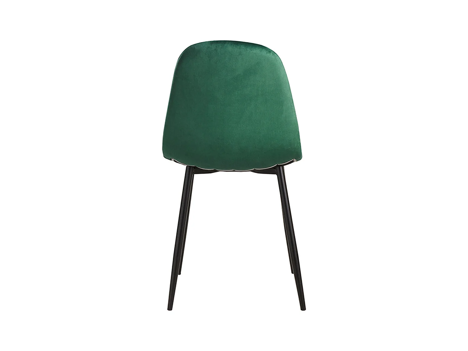 Packs Sillas Comedor - Pack 4 Sillas Teok Black Terciopelo - Verde