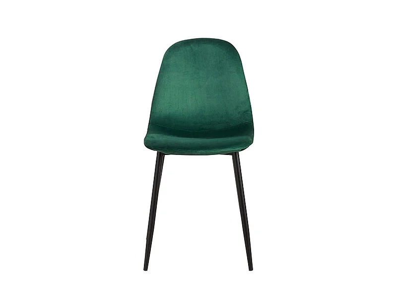 Packs Sillas Comedor - Pack 4 Sillas Teok Black Terciopelo - Verde