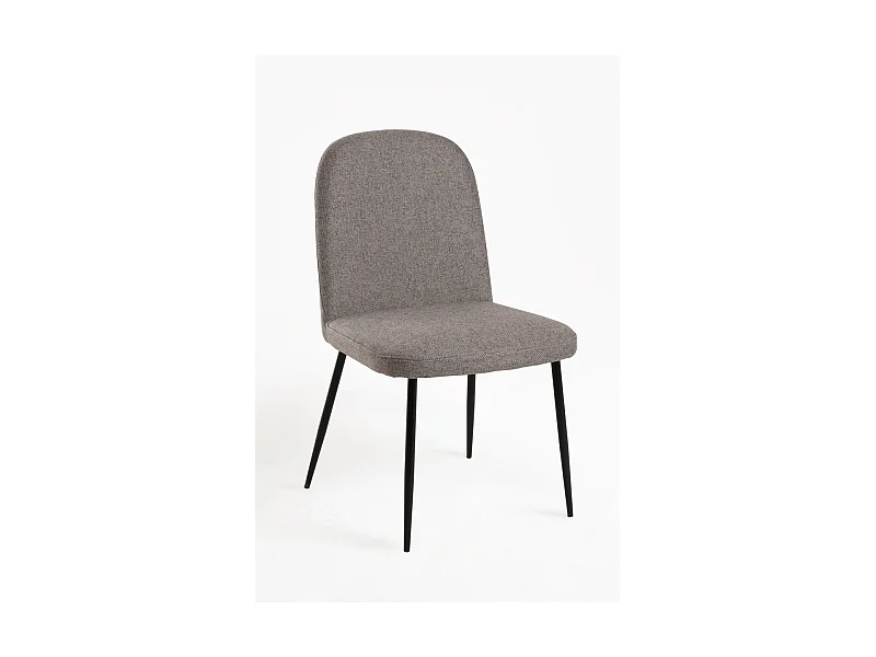 Sillas Comedor - Silla Libry Tela - Gris