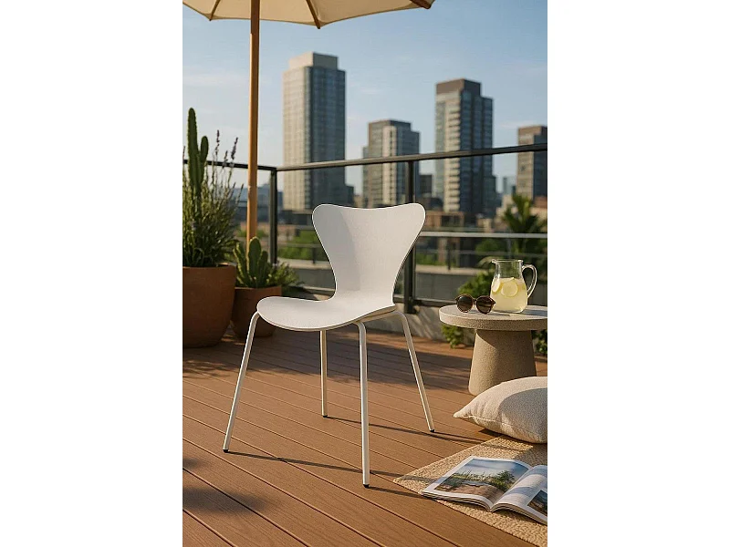 Sillas Comedor - Silla Ceolin - Blanco