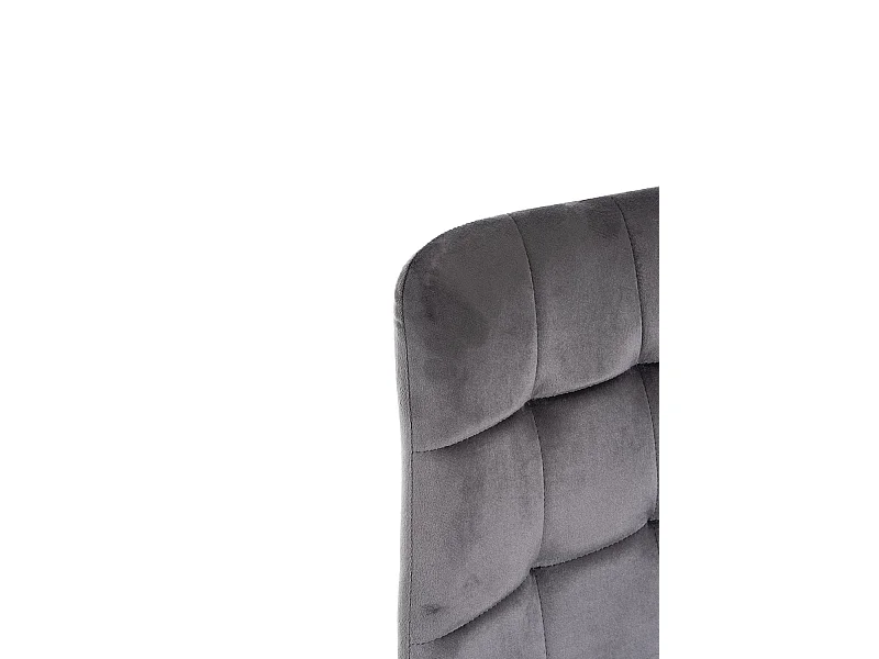 Sillas Comedor - Silla Teray Terciopelo - Gris oscuro