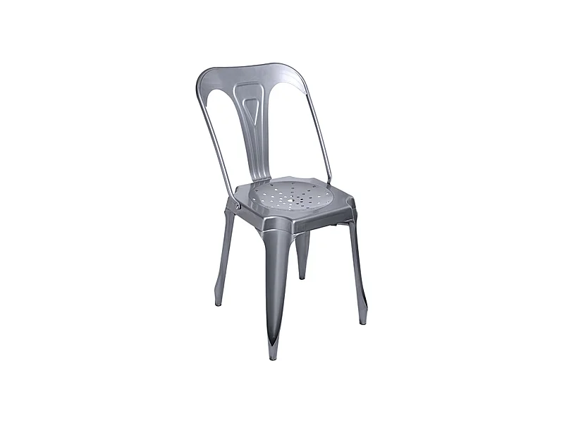 Sillas Comedor - Silla Ulix - Gris metalizado