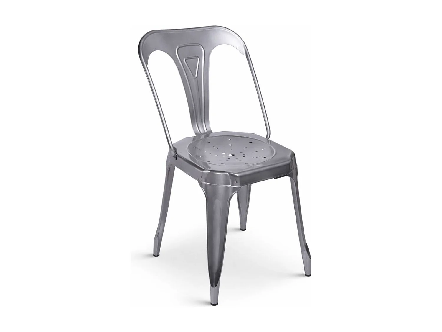 Sillas Comedor - Silla Ulix - Gris metalizado