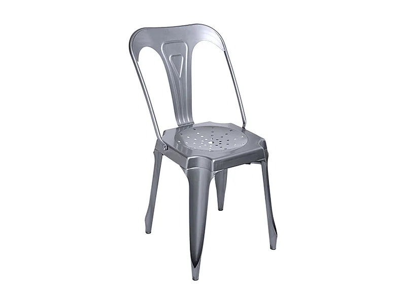 Sillas Comedor - Silla Ulix - Gris metalizado