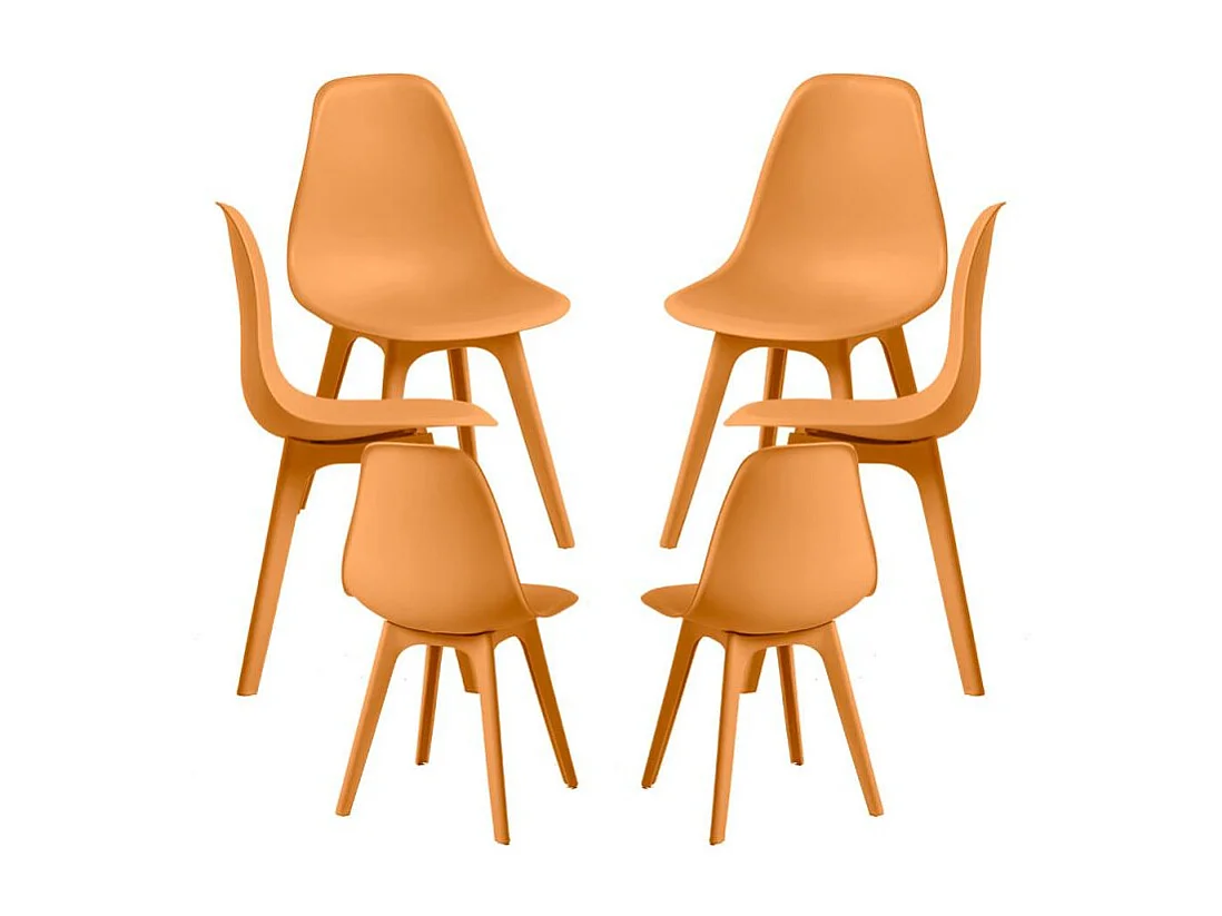 Packs Sillas Comedor - Pack 6 Sillas Kelen Suprym - Mostaza