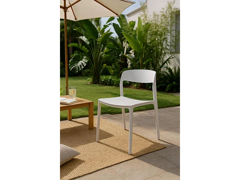 Sillas Comedor - Silla Shine - Blanco
