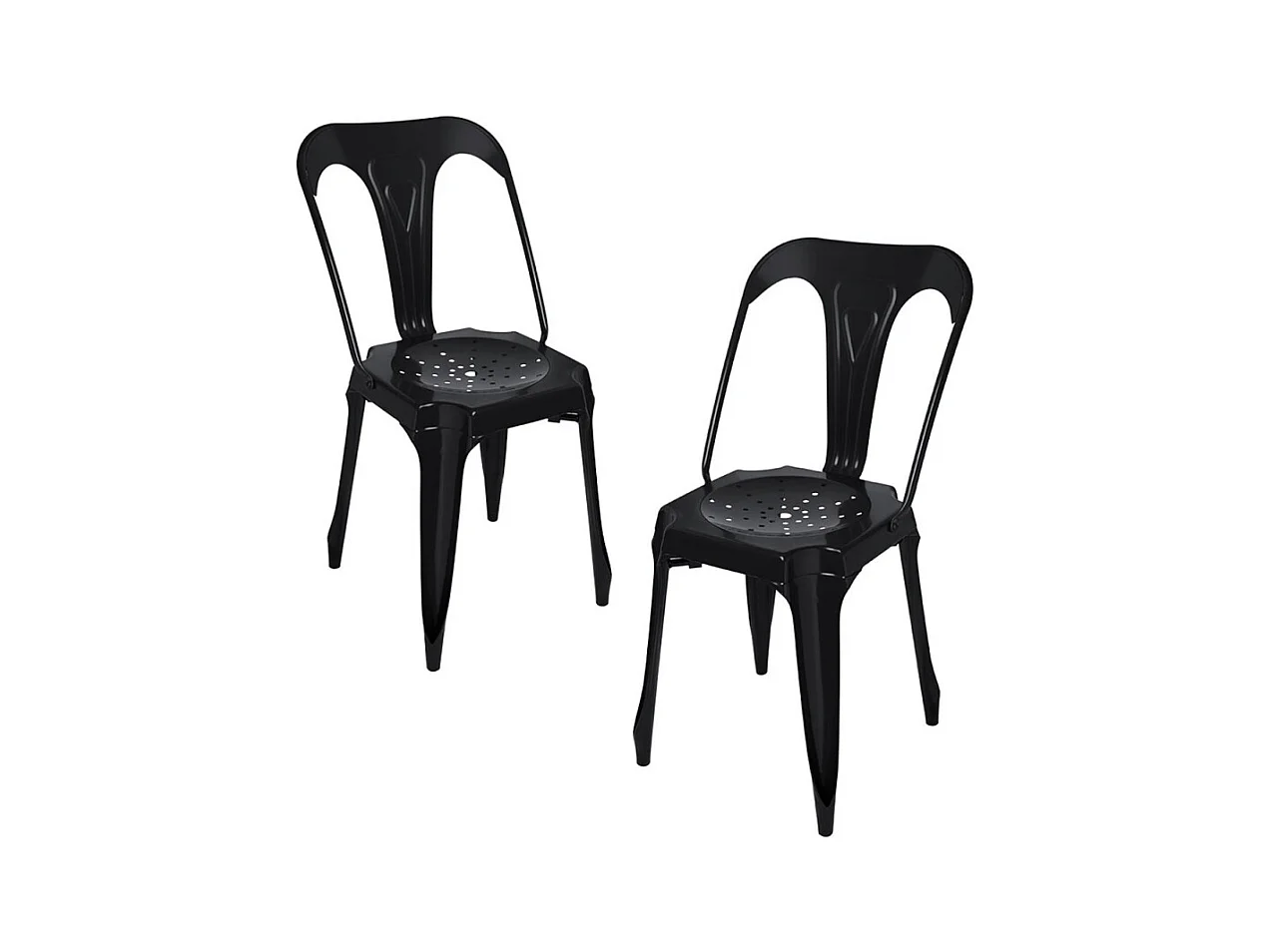 Packs Sillas Comedor - Pack 2 Sillas Ulix - Negro