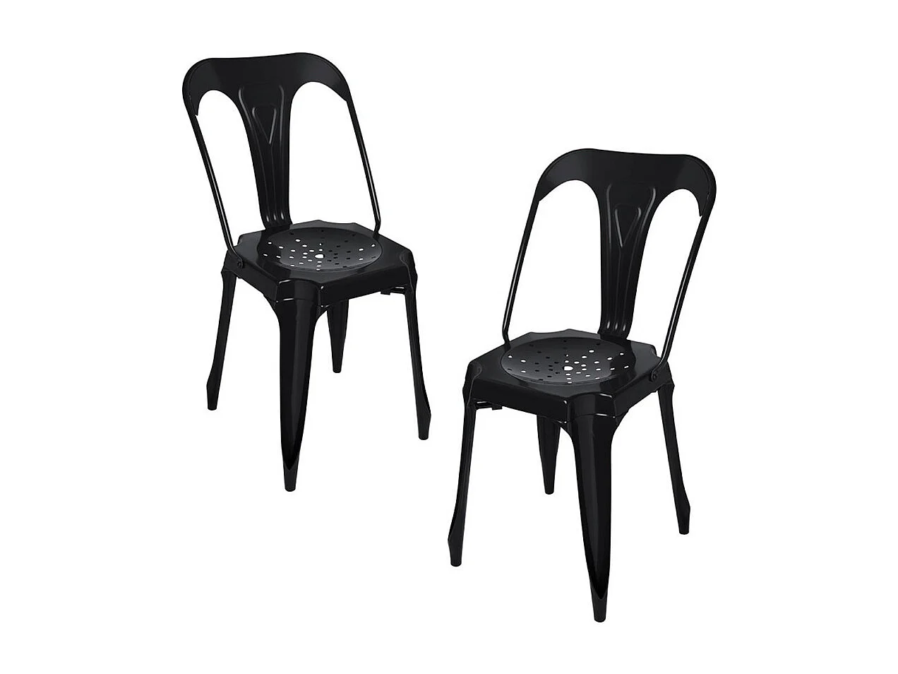Packs Sillas Comedor - Pack 2 Sillas Ulix - Negro