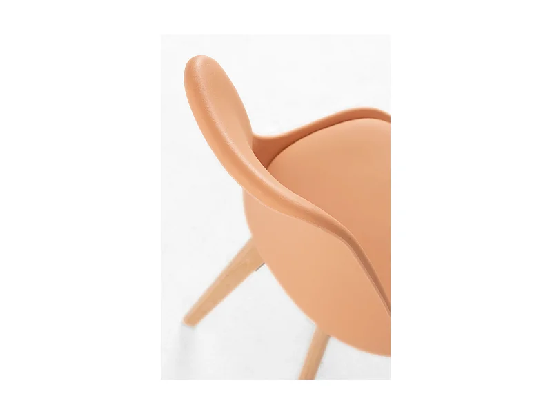 Packs Sillas Comedor - Pack 2 Sillas Synk Basic - Naranja claro