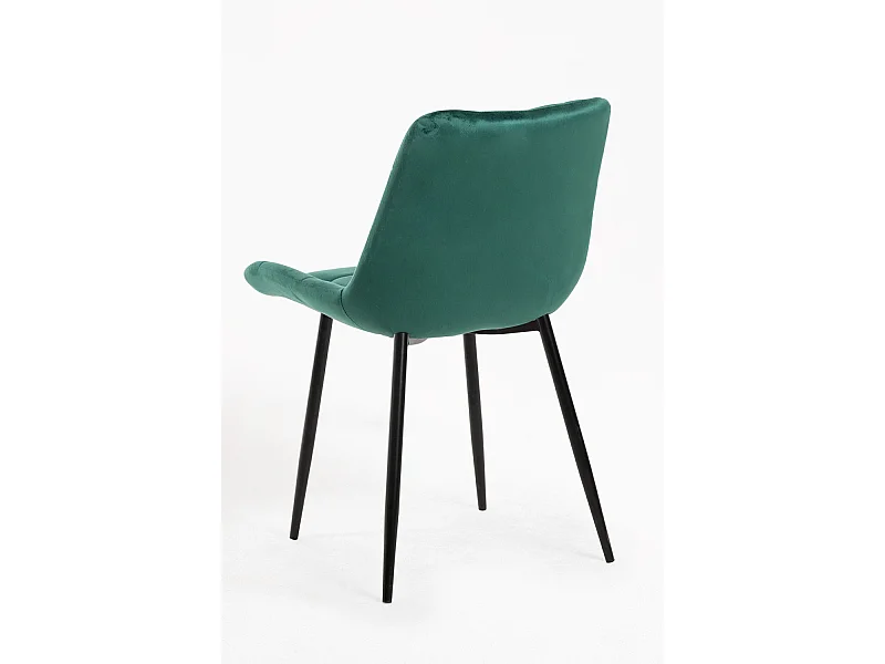 Sillas Comedor - Silla Teray Terciopelo - Verde