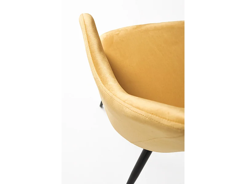 Packs Sillas Comedor - Pack 6 Sillas Puan Terciopelo - Mostaza