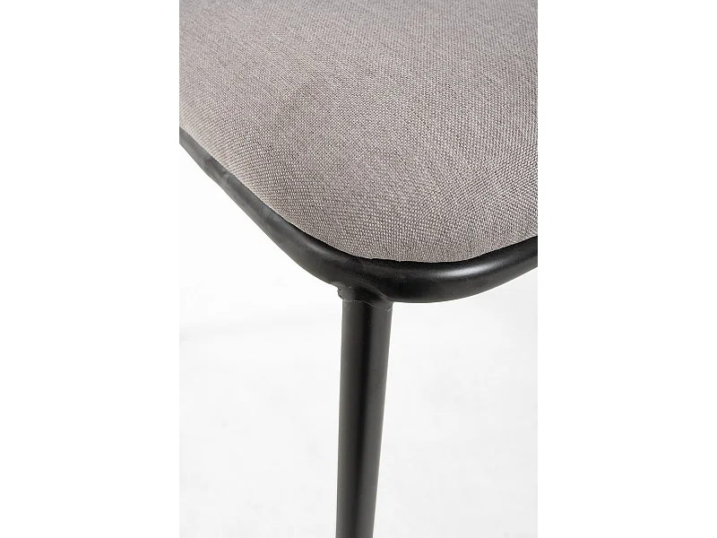 Sillas Comedor - Silla Nati Tela - Gris