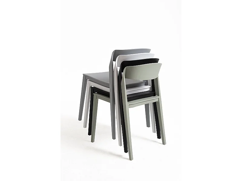 Sillas Comedor - Silla Shine - Gris