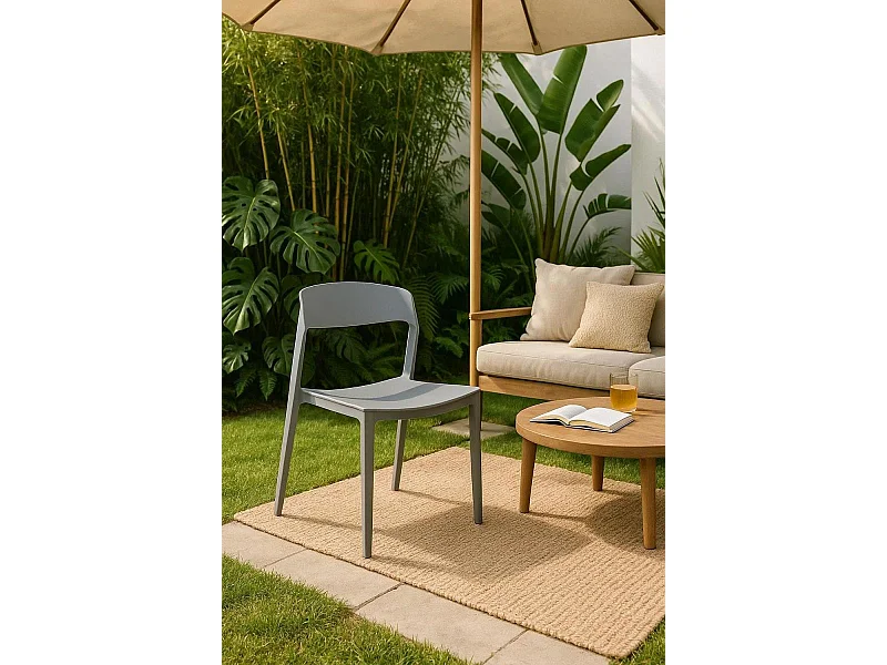 Sillas Comedor - Silla Shine - Gris